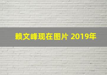 赖文峰现在图片 2019年